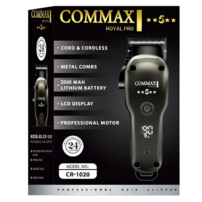 ماشین اصلاح حرفه ای پیشرفته مدل CR-1020 برند COMMAX
