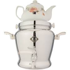 سماور روگازی عالی نسب مدل ارغوان ظرفیت 5 لیتر